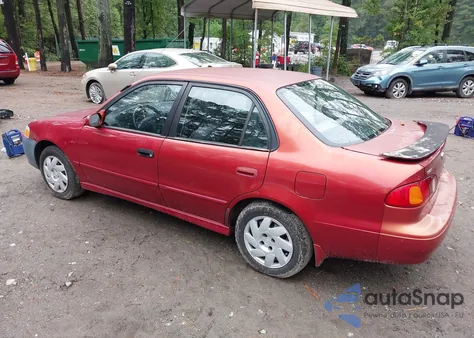 2002 Toyota Corolla Ce/Le/S from USA, damaged, VIN 2T1BR12E22C552363